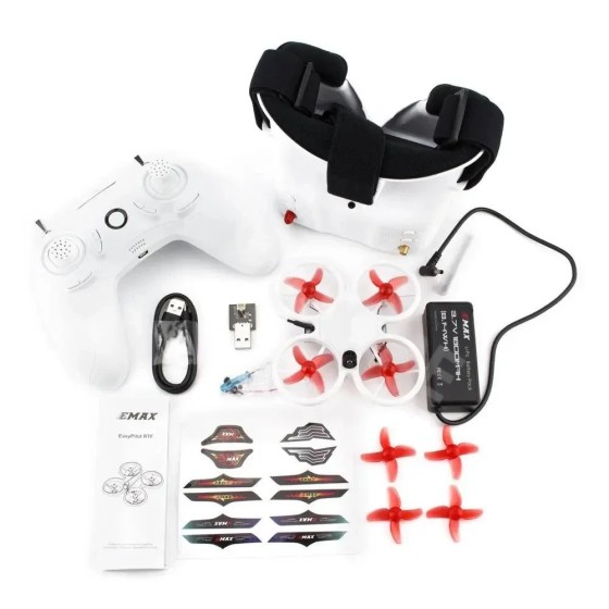 Ez Pilot 82mm Mini 5.8g Indoor Racing  With Camera Goggle Glasses Rc  2~3s Rtf Version for Beginner